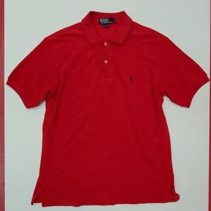 Polo by Ralph Lauren red men's shirt